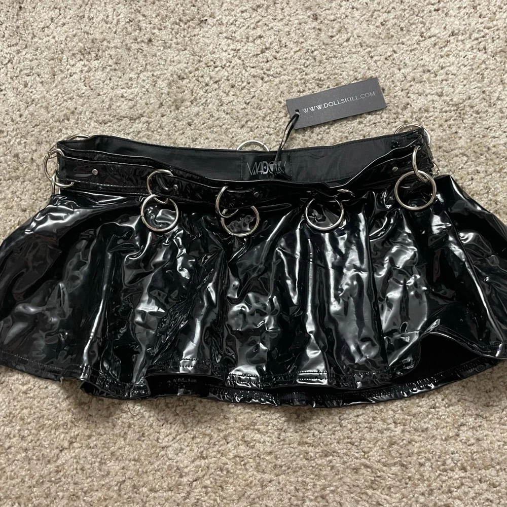 (SOLD) Dolls Kill "LOVING THIS COVEN" Mini Skirt - Picture 4 of 5